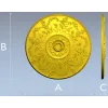 Потолочная розетка "Венок Флоры" - stl модель для ЧПУ
