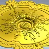 Розетка декоративная "Флоренция" - 3D модель STL для ЧПУ