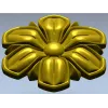 Floral Rosette 3D model STL for CNC carving
