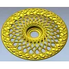 Interlace Sun Rosette - STL 3D model for CNC milling