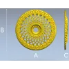 Interlace Sun Rosette - STL 3D model for CNC milling
