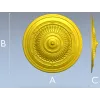 Розетка классическая "Солнечный венок" - 3D модель STL для ЧПУ