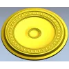 Imperial Rosette - STL 3D model for CNC carving