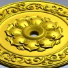 Regal Acanthus Rosette STL for CNC