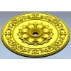 Regal Acanthus Rosette STL for CNC