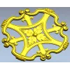 Florentine Rosette STL - decorative medallion 3D model for CNC