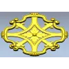 Florentine Rosette STL - decorative medallion 3D model for CNC