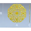 Aurelia Rosette - ornate round STL for CNC carving