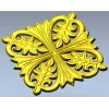 Aurelia Rosette - STL 3D model for CNC carving