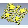 Vineleaf Rosette - STL 3D model for CNC