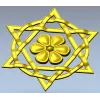 Starflower Rosette - STL 3D model for CNC milling