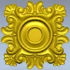 Розетка декоративная в классическом стиле - 3D STL модель для ЧПУ