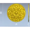 Розетка "Акантовый круг" - 3D модель STL для ЧПУ