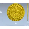 Розетка "Имперская роза" - STL модель для ЧПУ