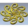 Вихревая розетка - 3D модель STL для ЧПУ