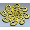 Вихревая розетка - 3D модель STL для ЧПУ