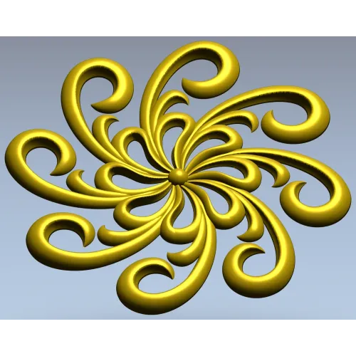 Вихревая розетка - 3D модель STL для ЧПУ