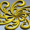 Вихревая розетка - 3D модель STL для ЧПУ