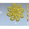 Вихревая розетка - 3D модель STL для ЧПУ