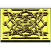 Square Celtic Rosette STL for CNC
