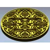 Arabesque Medallion STL 3D Model for CNC