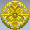 Розетка "Пышный цветок" - 3D модель STL для ЧПУ