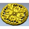 Розетка "Пышный цветок" - 3D модель STL для ЧПУ