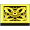 Ornamental Square Rosette STL for CNC