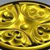 Розетка "Четырёхлистник" - 3D модель STL для ЧПУ