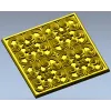 Baroque Spiral Rosette Panel STL 3D Model for CNC