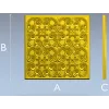 Baroque Spiral Rosette Panel STL 3D Model for CNC