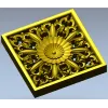 Розетка "Солнечный картуш" - 3D модель STL для ЧПУ