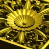 Розетка "Солнечный картуш" - 3D модель STL для ЧПУ
