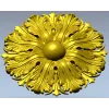 Acanthus Sun Rosette - STL 3D model for CNC milling