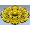 Acanthus Sun Rosette - STL 3D model for CNC milling
