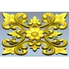 Флоральная розетка - 3D модель в формате STL для ЧПУ