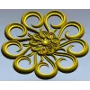 Aurora Rosette - decorative rosette 3D STL for CNC