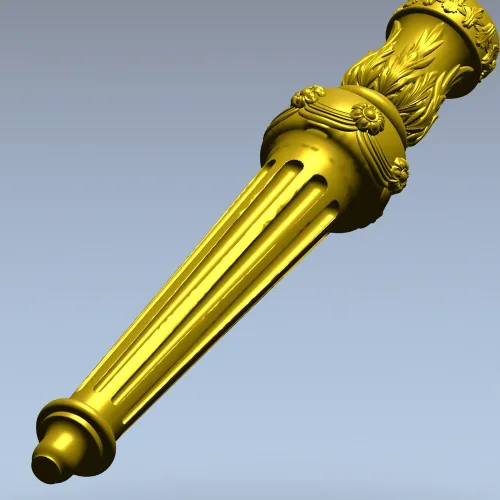 3D модель мебельной ножки Людовик - STL для ЧПУ