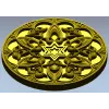 Звёздная розетка - 3D модель STL для ЧПУ фрезера