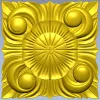 Розетка Витая Роза - 3D модель STL для ЧПУ