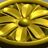 Розетка "Ромашка" - 3D модель STL для ЧПУ