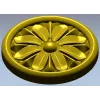 Розетка "Ромашка" - 3D модель STL для ЧПУ