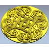 Celtic Knot Rosette STL 3D Model for CNC