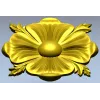 Розетка Лотос - STL для ЧПУ