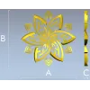 Розетка "Лотос" - 3D модель STL для ЧПУ