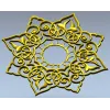 Sunburst Lace Rosette STL for CNC carving