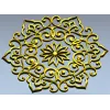Ажурная розетка "Солнечный цветок" - 3D модель STL для ЧПУ