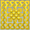 Кельтская квадратная розетка - 3D модель STL для ЧПУ