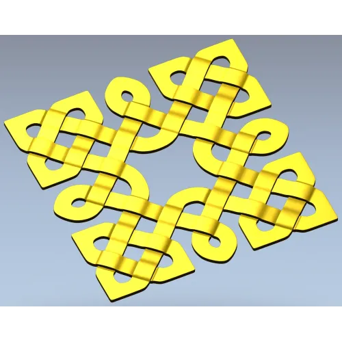 Кельтская розетка - 3D модель STL для ЧПУ фрезера