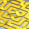 Квадратная розетка "Узловой орнамент" - STL 3D модель для ЧПУ